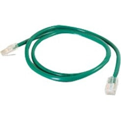 Quiktron 566-120-005 Q-Series Patch Cords, CAT6, Non-Booted, Green, 5 FT, Network Cable