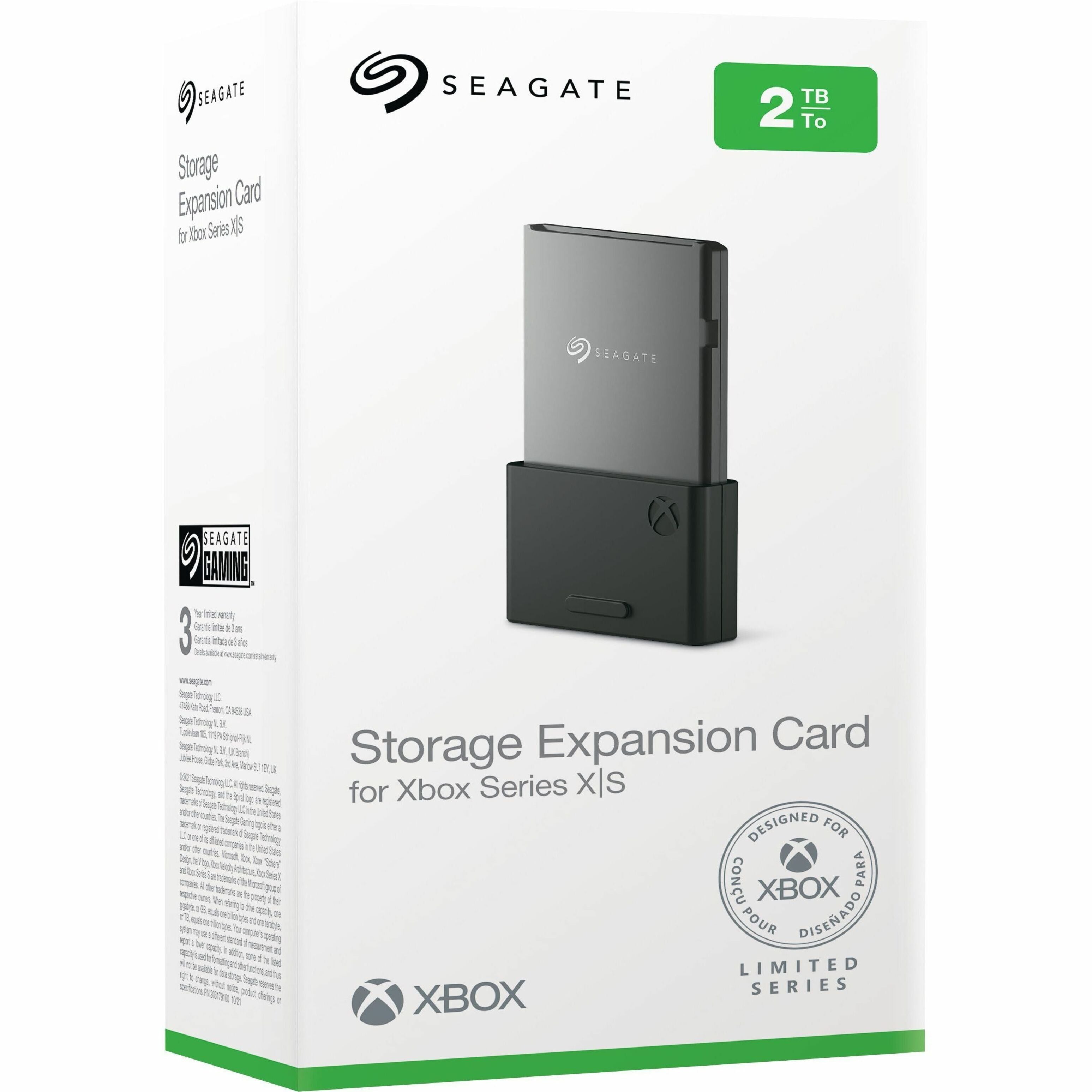 Seagate Storage Expansion Card 2TB External SSD, Compatible with