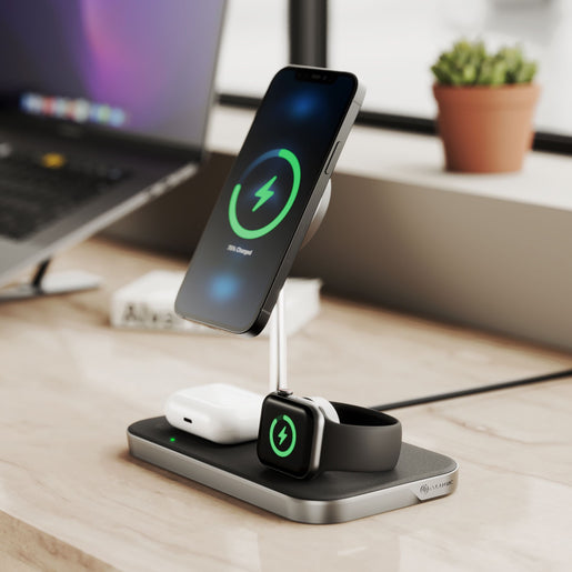 Alogic MagSpeed 3-in-1 Wireless 15W Charging Station (MSP31CS15W) Alternate-Image13 image