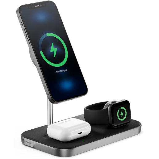 Alogic MagSpeed 3-in-1 Wireless 15W Charging Station (MSP31CS15W) Alternate-Image7 image