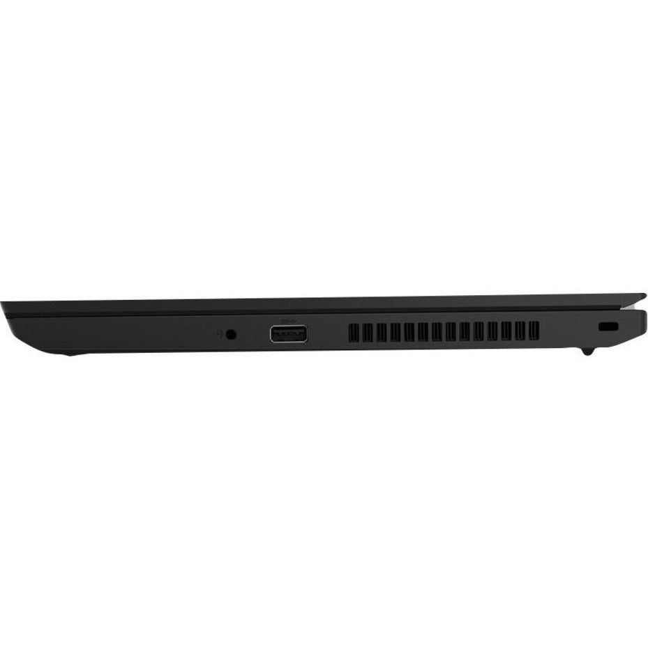 Lenovo ThinkPad L14 Gen2 20X100GCUS 14" Touchscreen Notebook - Full HD - 1920 x 1080 - Intel Core i5 11th Gen i5-1135G7 Quad-core (4 Core) 2.4GHz - 8GB Total RAM - 256GB SSD - Black - no ethernet port - not compatible with mechanical docking stations, only supports cable docking Left image