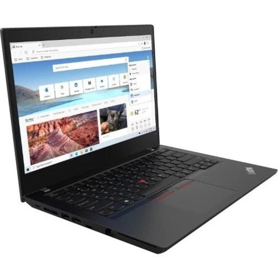 Lenovo ThinkPad L14 Gen2 20X100GCUS 14" Touchscreen Notebook - Full HD - 1920 x 1080 - Intel Core i5 11th Gen i5-1135G7 Quad-core (4 Core) 2.4GHz - 8GB Total RAM - 256GB SSD - Black - no ethernet port - not compatible with mechanical docking stations, only supports cable docking Alternate-Image13 image