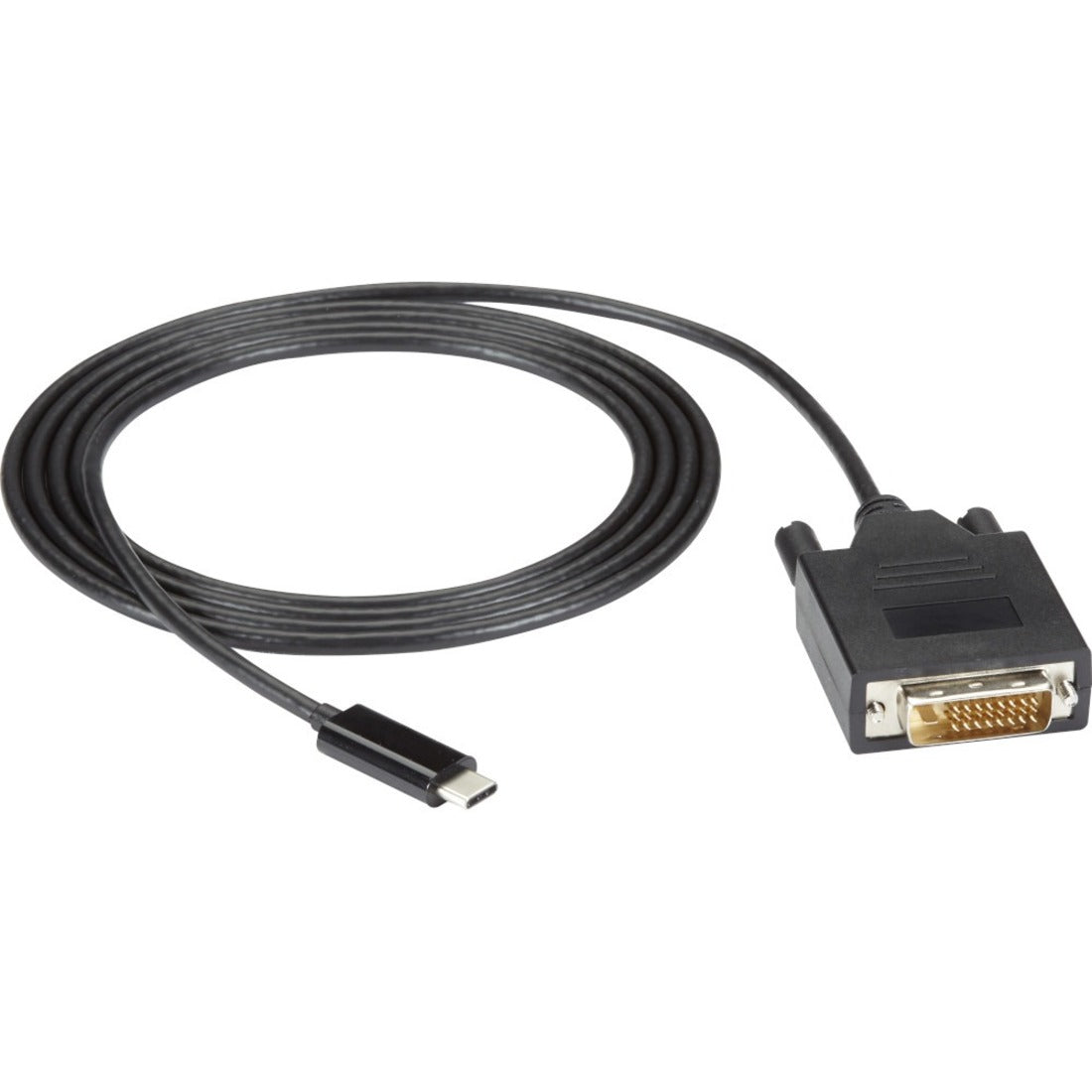 Black Box VA-USBC31-DVID-006 USB-C Adapter Cable - USB-C to DVI Adapter, 1080p HD 6ft