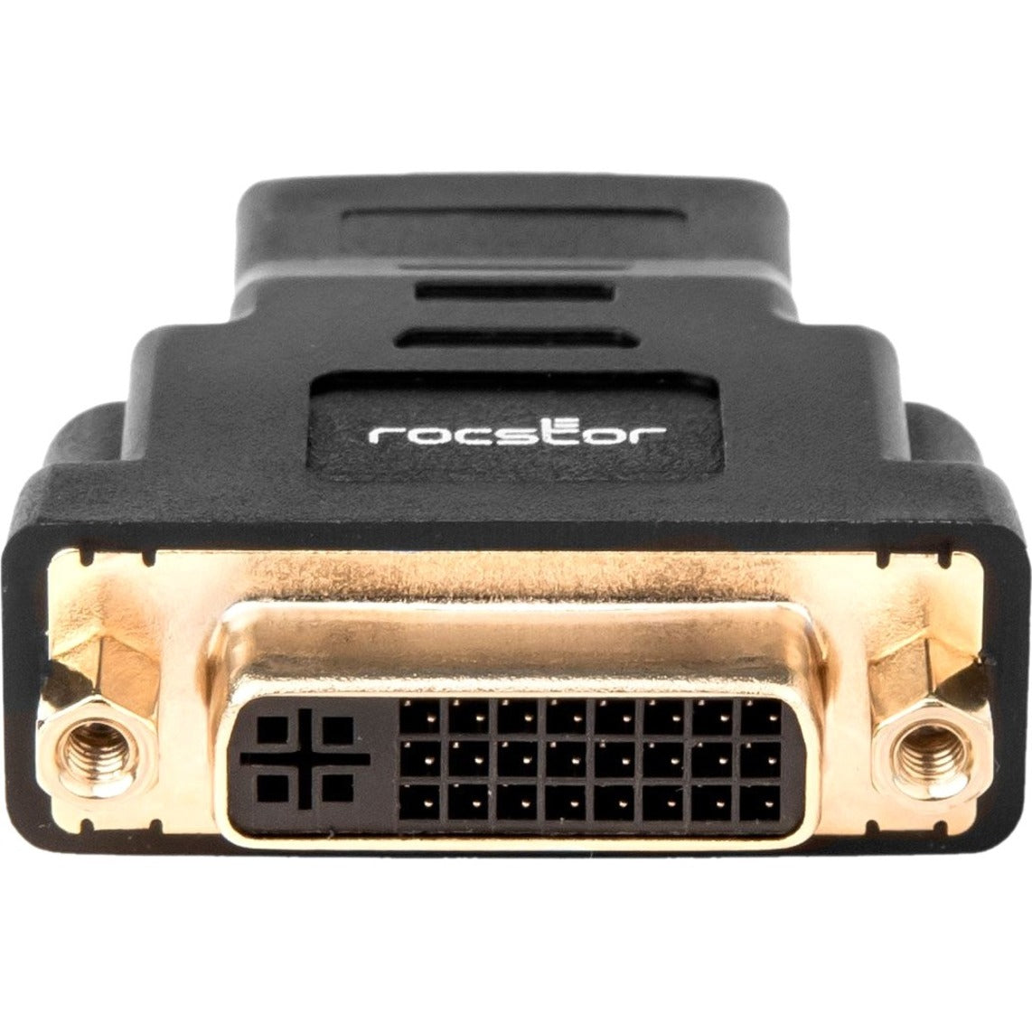 Rocstor Y10A238-B1 HDMI to DVI-D Video Cable Adapter - M/F, Gold-Plated, Passive