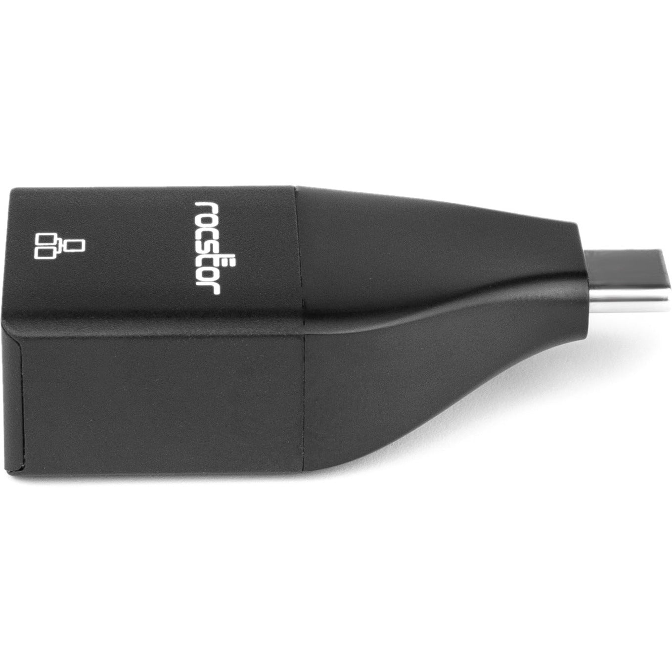 Rocstor Y10A240-A1 USB-C to Gigabit Ethernet Network Adapter, High-Speed Data Transfer, Plug and Play