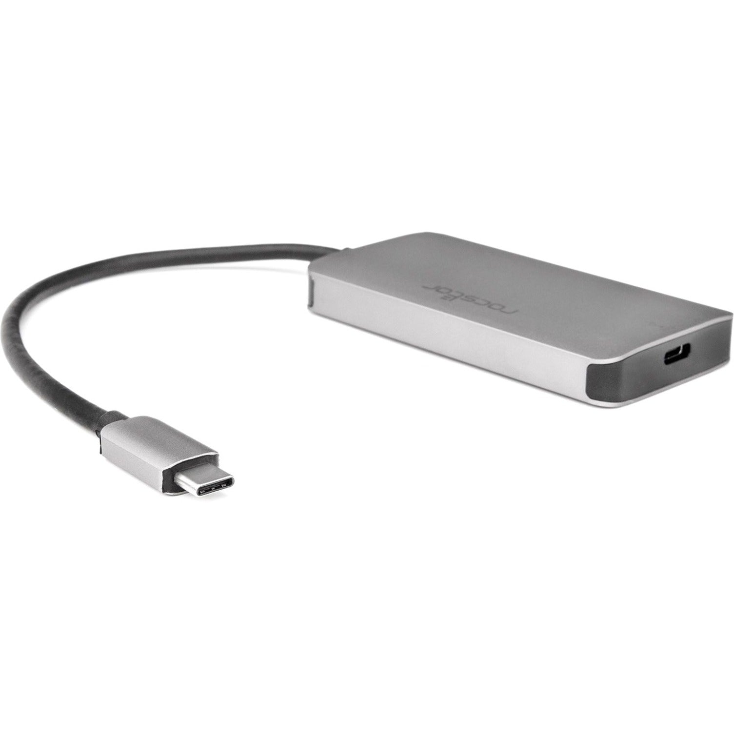 Rocstor Y10A254-A1 Premium USB-C to USB-A Hub with 100W Power Delivery, 4 Port USB-C Hub 3x USB-A & 1 x USB-C