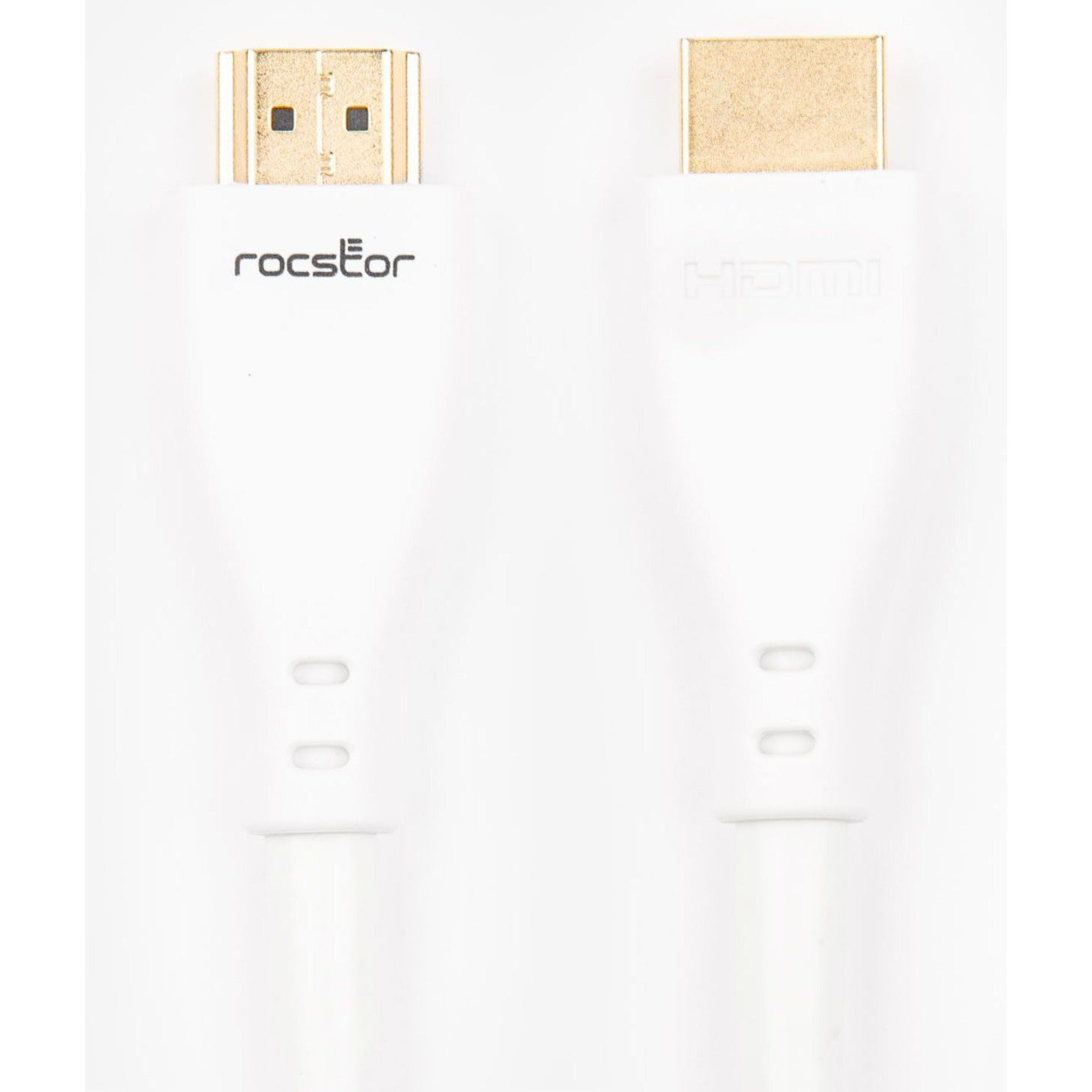 Rocstor Y10C161-W1 Premium HDMI Cable with Ethernet - 4K/60Hz, 10 ft, Gold Plated, Lifetime Warranty
