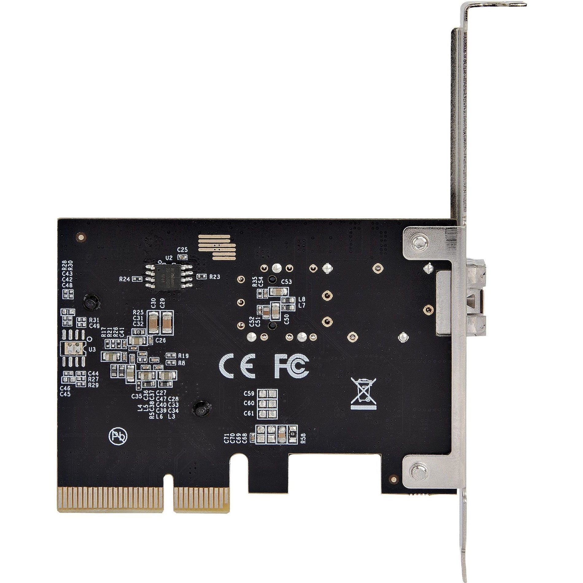 StarTech.com PEX10GSFP 10Gigabit Ethernet Card, Single SFP+ Port Network Adapter, Open SFP+ for MSA-Compliant Modules/Cables, 10 Gigabit PCIe NIC Card