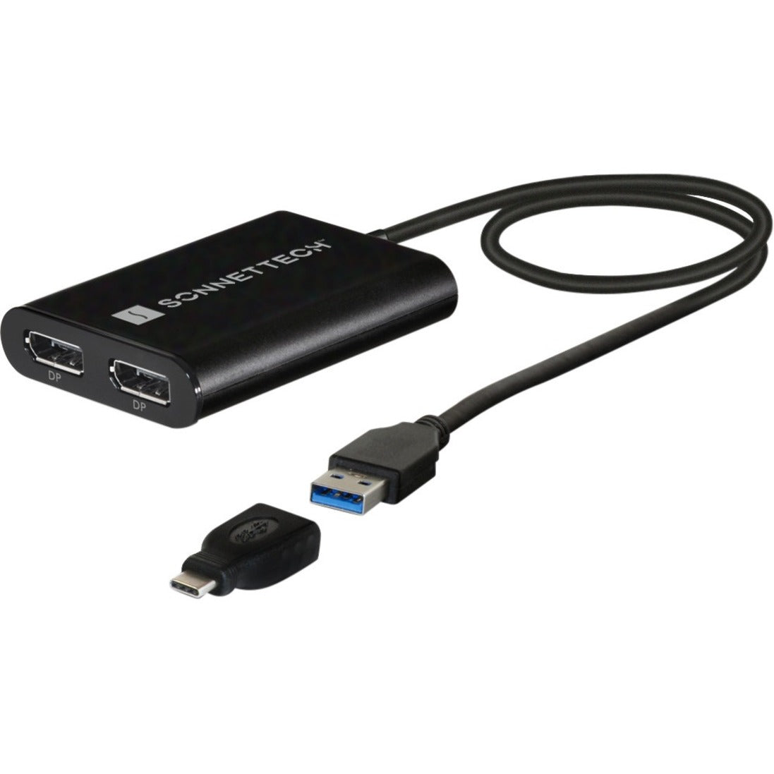 Sonnet USB3-DDP4K DisplayPort/USB Audio/Video Adapter, 3840 x 2160 Resolution