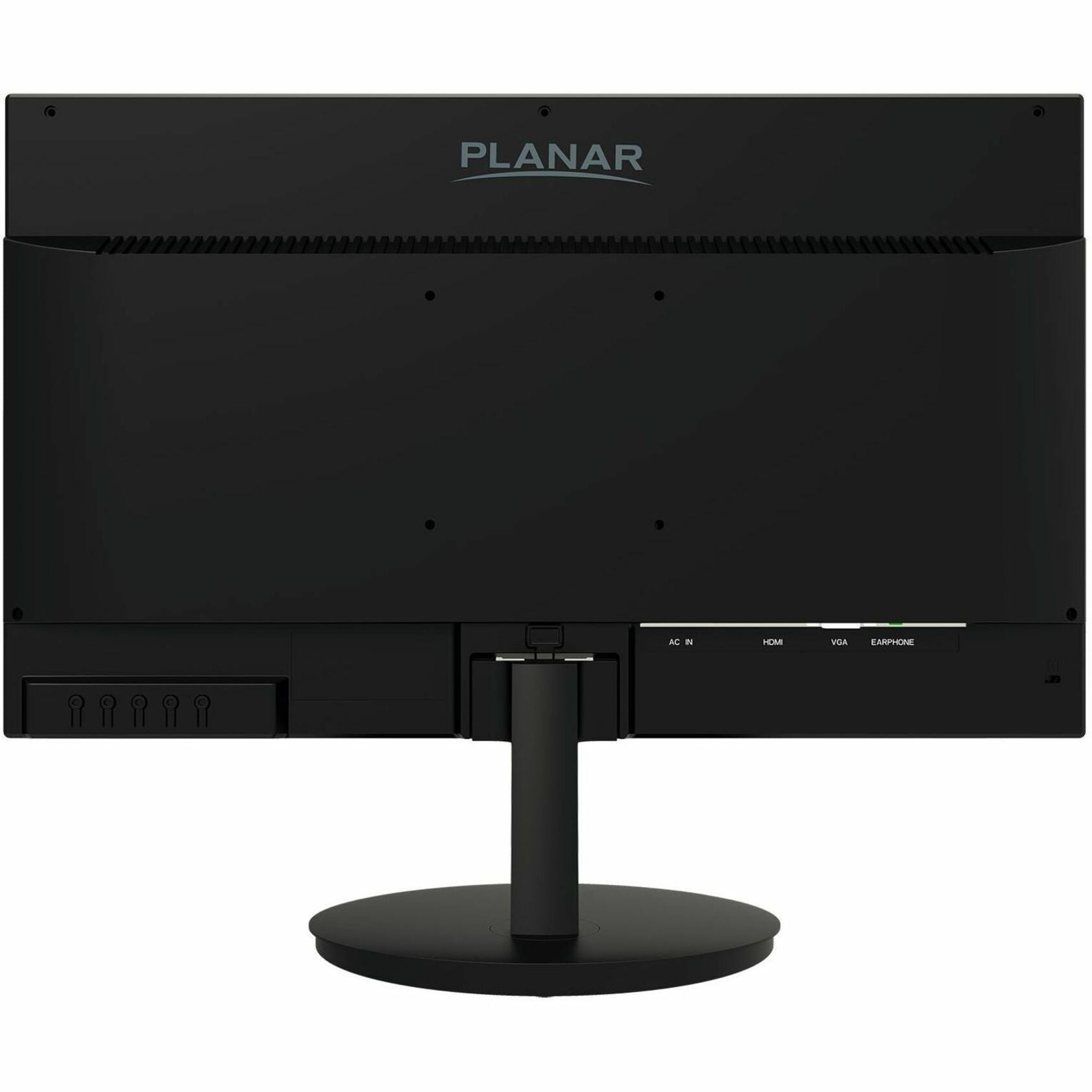 Planar 998-1329-01 PLN2200 Widescreen LED Monitor, Full HD, 21.5", 178° Viewing Angle, HDMI and VGA Ports