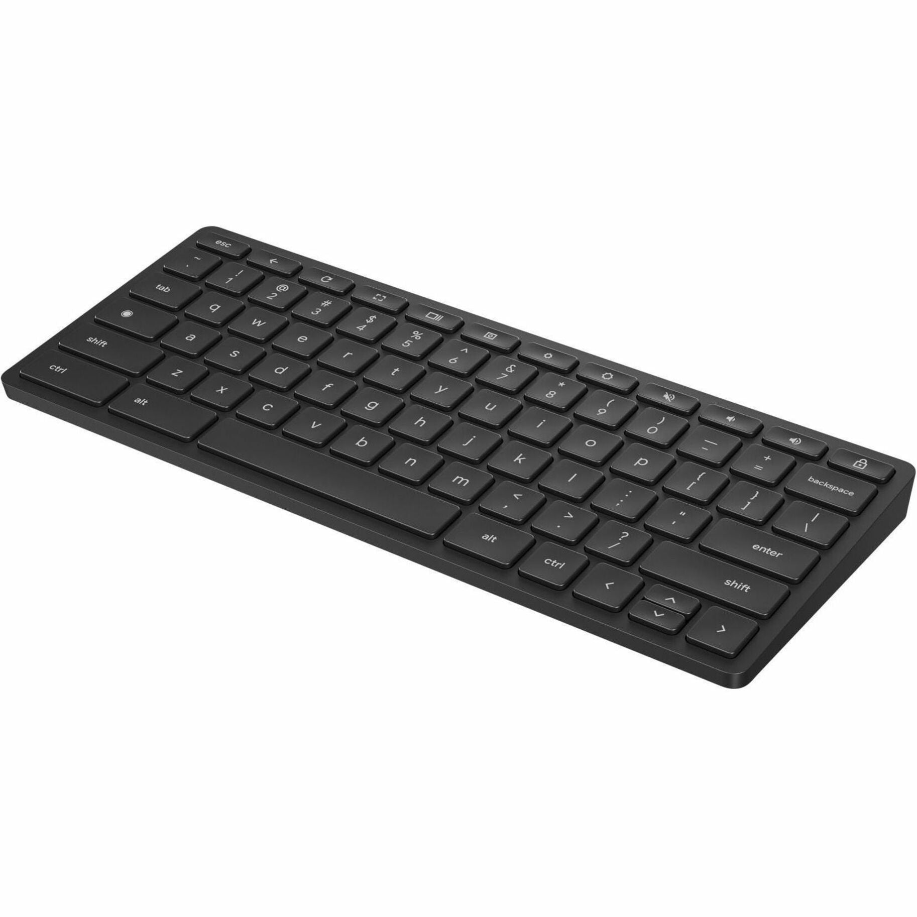 HP 325 Chrome Bluetooth Keyboard, Wireless, Compact, 1 Year Warranty