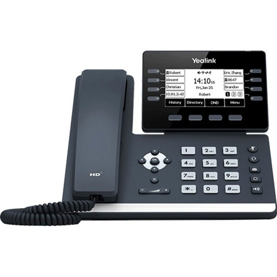 Yealink 1301086 SIP-T53 IP Phone, Speakerphone, VoIP, Classic Gray