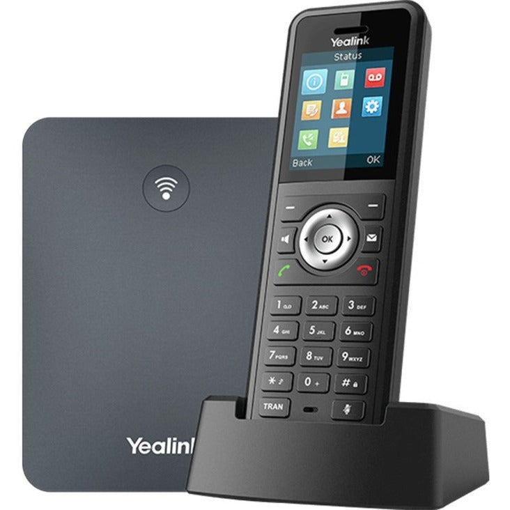 Yealink 1302025 W79P IP Phone, Cordless DECT Bluetooth Speakerphone