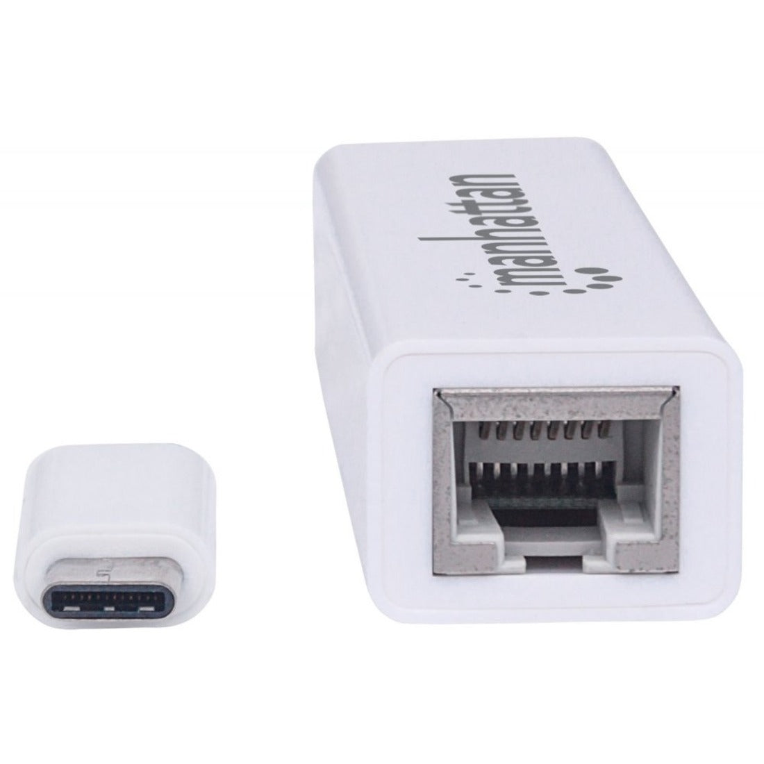 Manhattan 507585 Type-C to Gigabit Network Adapter, USB 3.1 (Gen 1) Type C, Twisted Pair, Portable