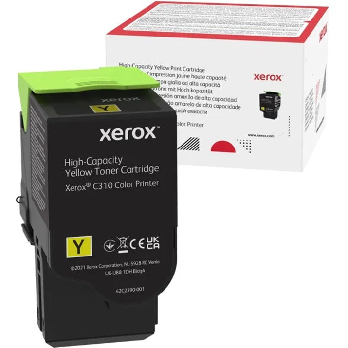 Xerox 006R04367 Toner Cartridge, High Yield, Yellow, 5500 Pages
