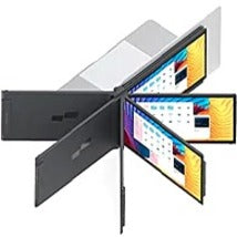 Mobile Pixels 101-1006P01 DUEX Plus 13-Inch IPS Slide-Out Display Monitor for Laptops, Full HD, Plug & Play, Eye-Care