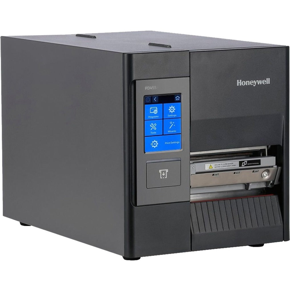 Honeywell PD45S0C0010020200 Industrial Label Printer, Compact, Rugged, LCD Display, Monochrome, 4.25 Print Width, 9.84 in/s Print Speed