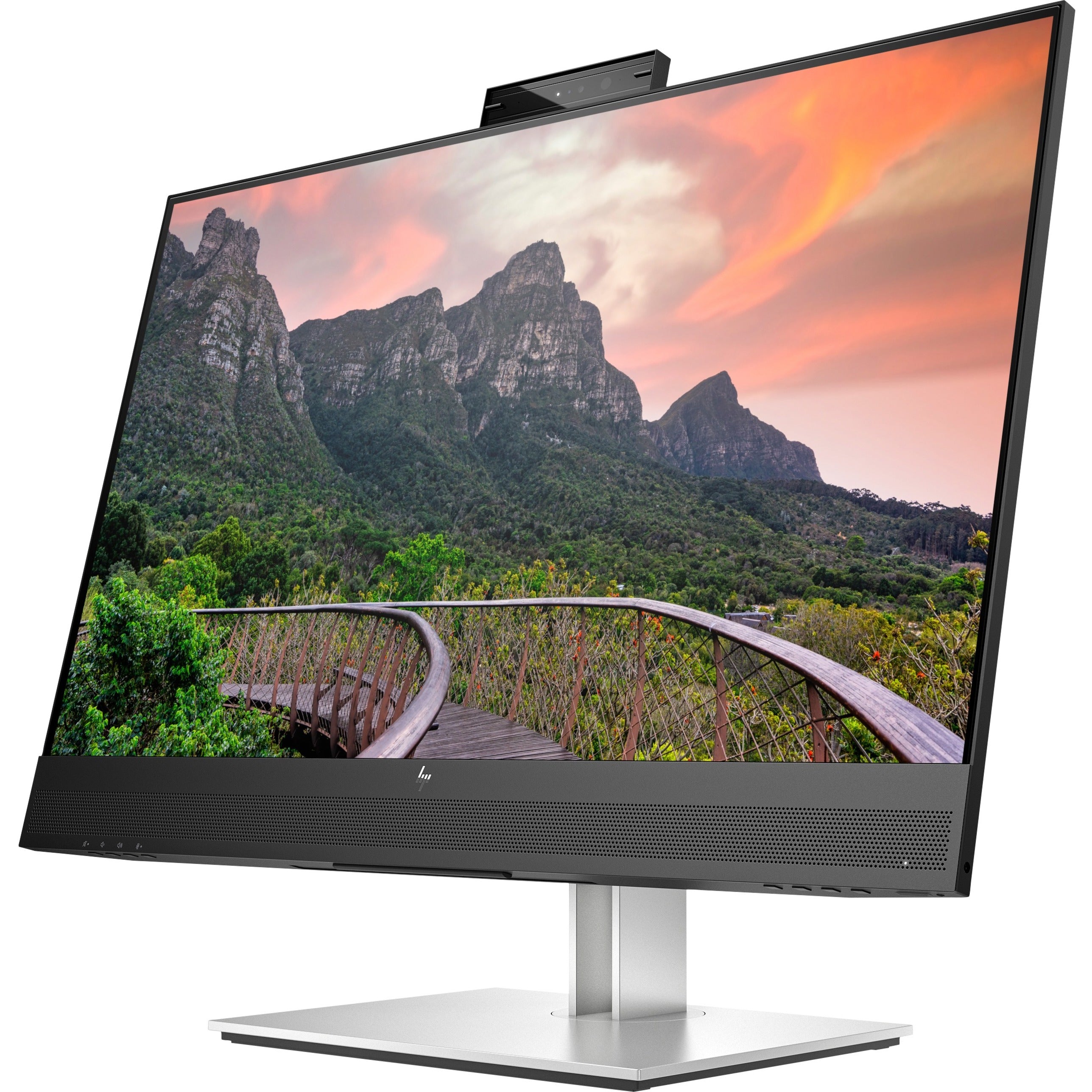 HP E27m G4 27 Webcam WQHD LCD Monitor, 16:9, 300 Nit, 2560 x 1440, 1,000:1, 75 Hz