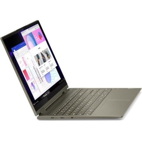Lenovo 82BJ007WUS Yoga 7 15ITL5 15.6" FHD Touch 2-in-1 Notebook, Core i7-1165G7, 12GB RAM, 512GB SSD, Windows 11