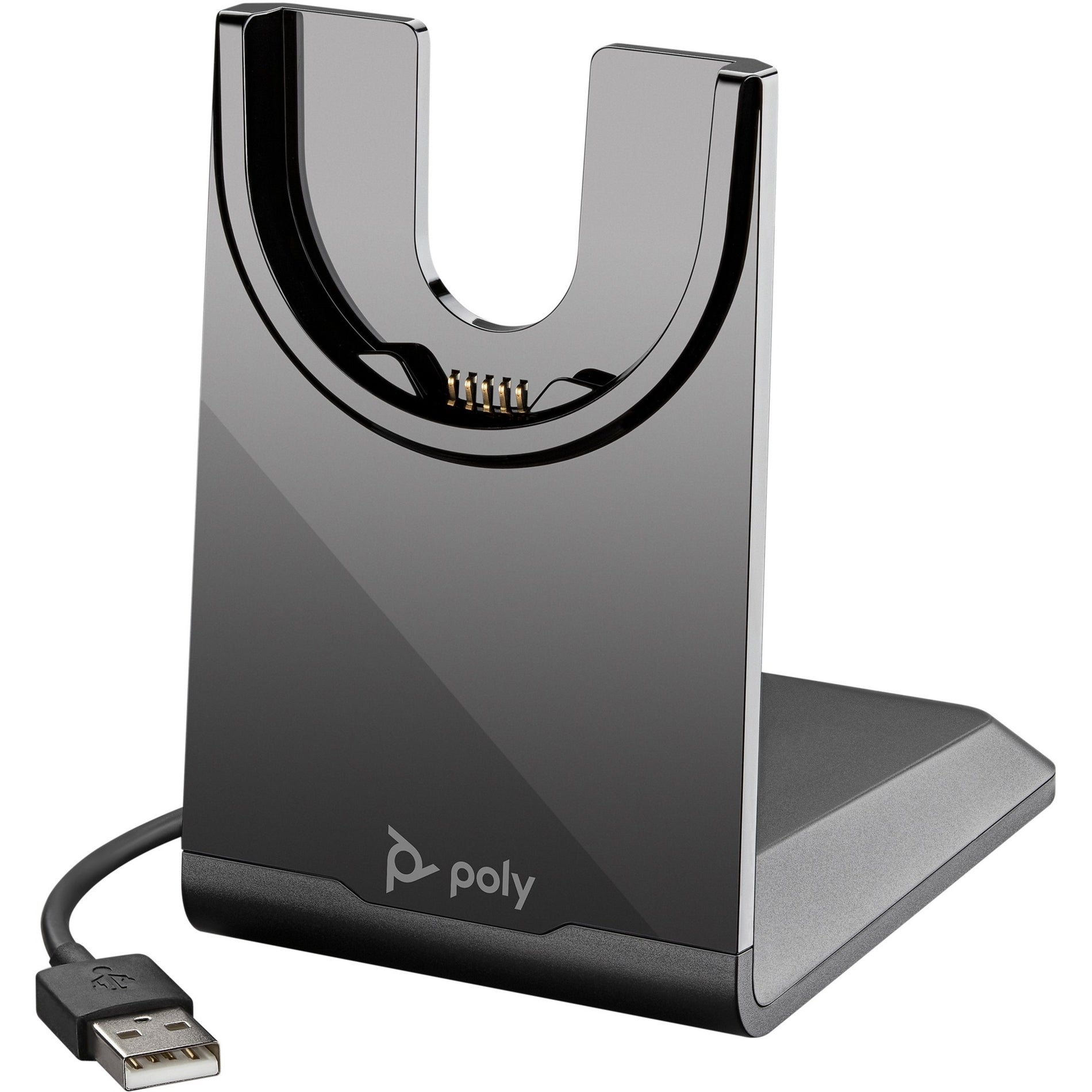 Poly 220265-01 Voyager Focus 2 Charging Stand, USB Type A, Wired Charging Capability