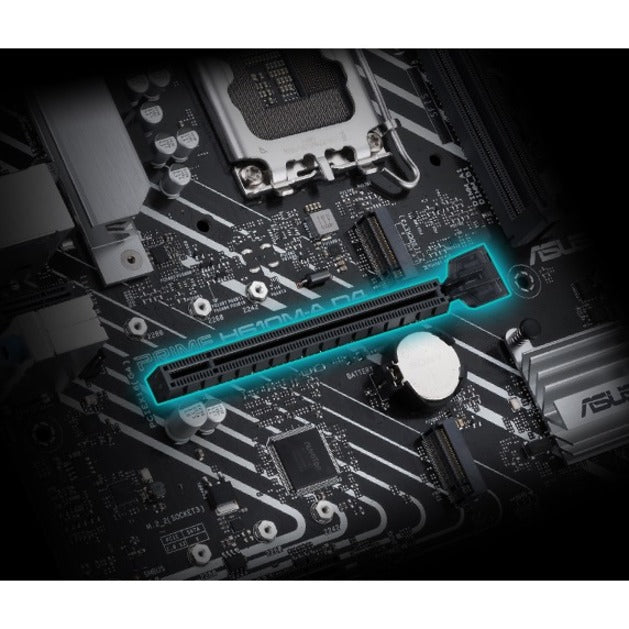 Asus Prime H610M-A D4-CSM Micro ATX Desktop Motherboard - Intel H610 Chipset - Socket LGA-1700