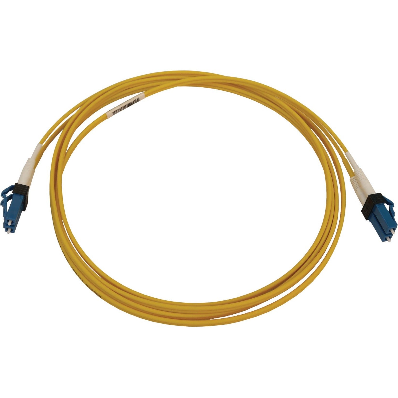 Tripp Lite N370X-02M Fiber Optic Duplex Network Cable, 6.56 ft, Single-mode, 400 Gbit/s