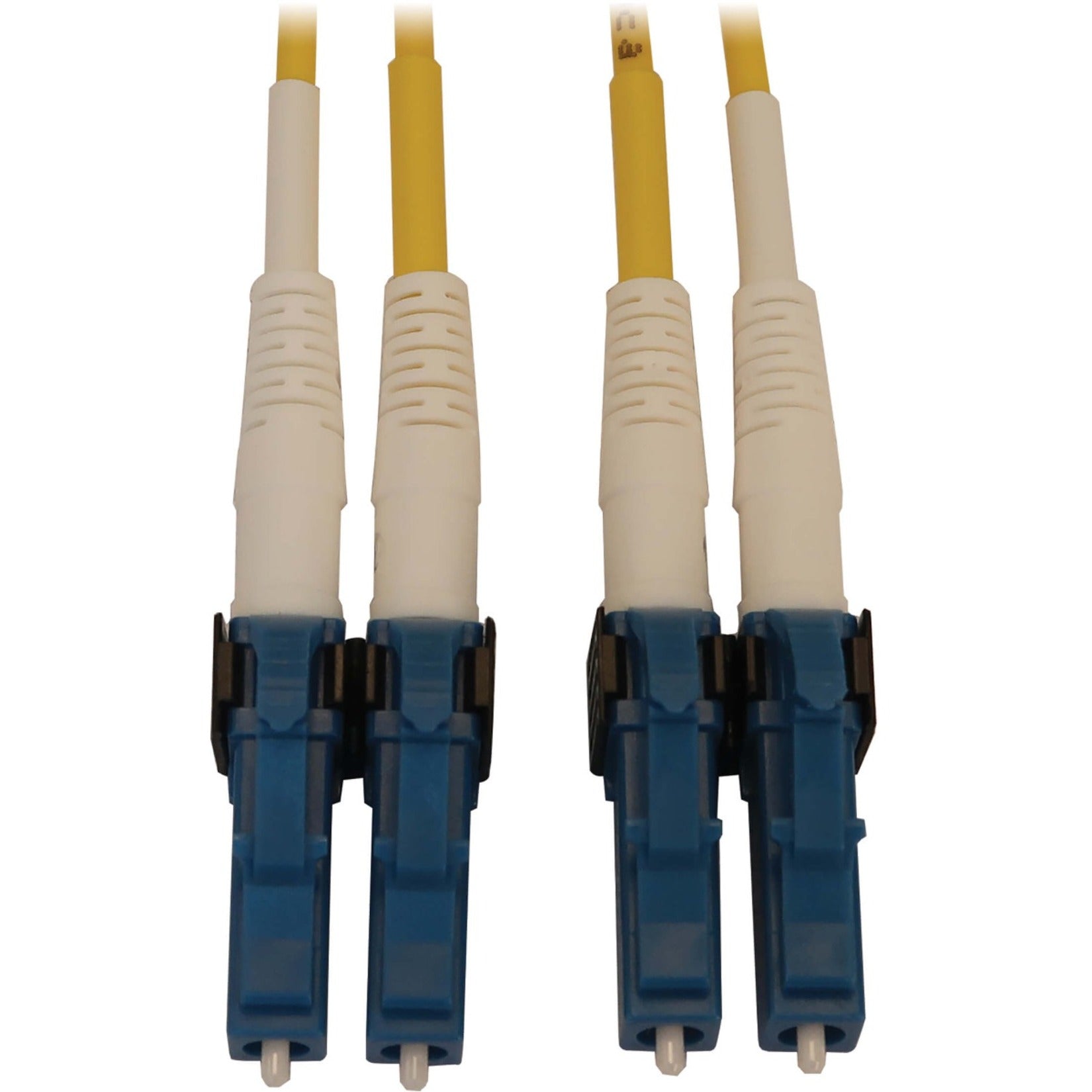 Tripp Lite N370X-02M Fiber Optic Duplex Network Cable, 6.56 ft, Single-mode, 400 Gbit/s