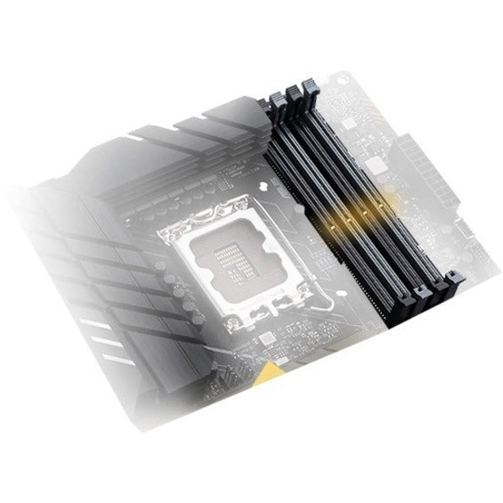 ASUS TUFGAMINGH670-PROWIFID4 TUF GAMING H670-PRO WIFI D4 LGA 1700 ATX Gaming Motherboard, PCIe 5.0, DDR4, WiFi 6, 2.5 Gb LAN