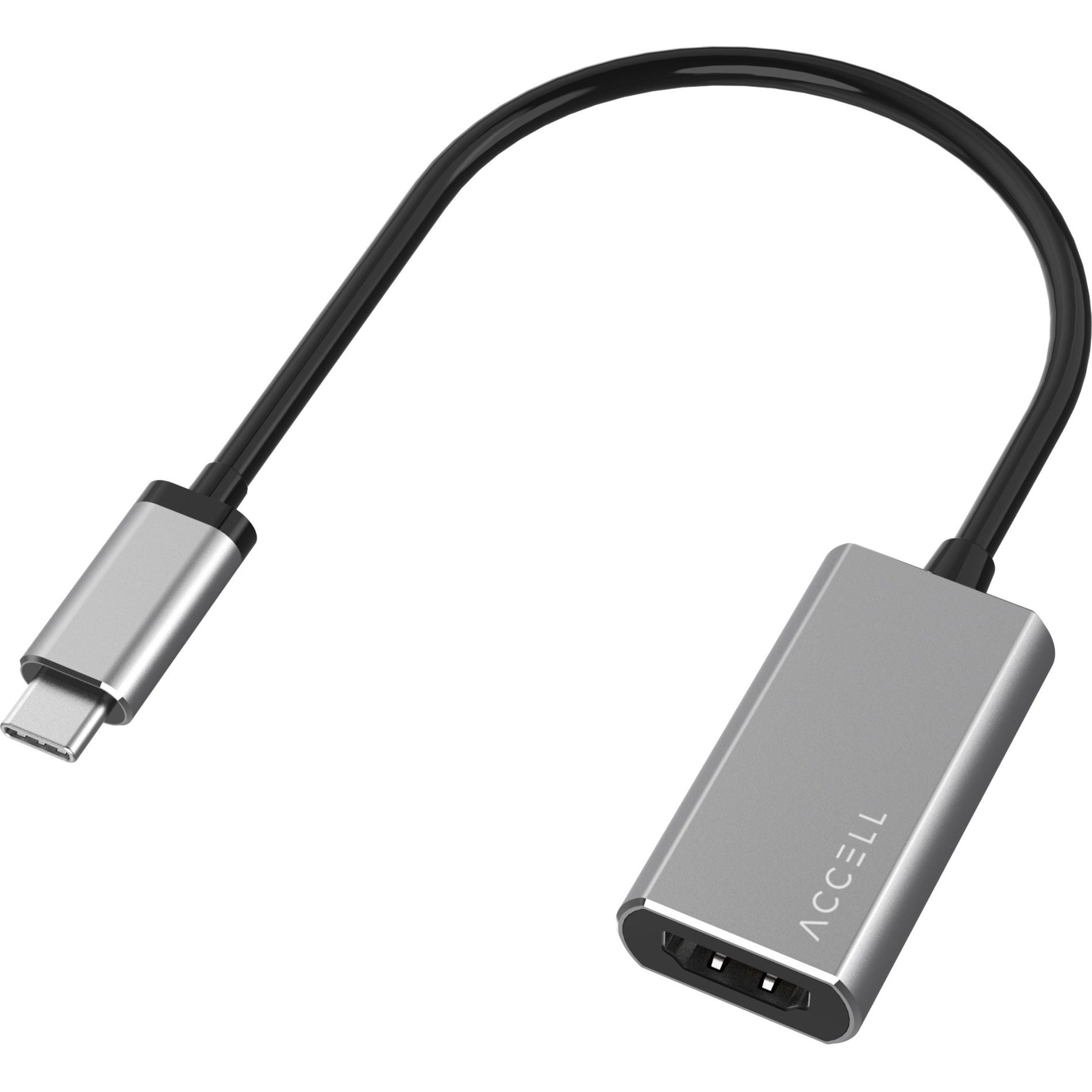 Accell U187B-008K USB-C to HDMI 2.0b Adapter 4K@60Hz HDR, HDCP 2.3, CEC