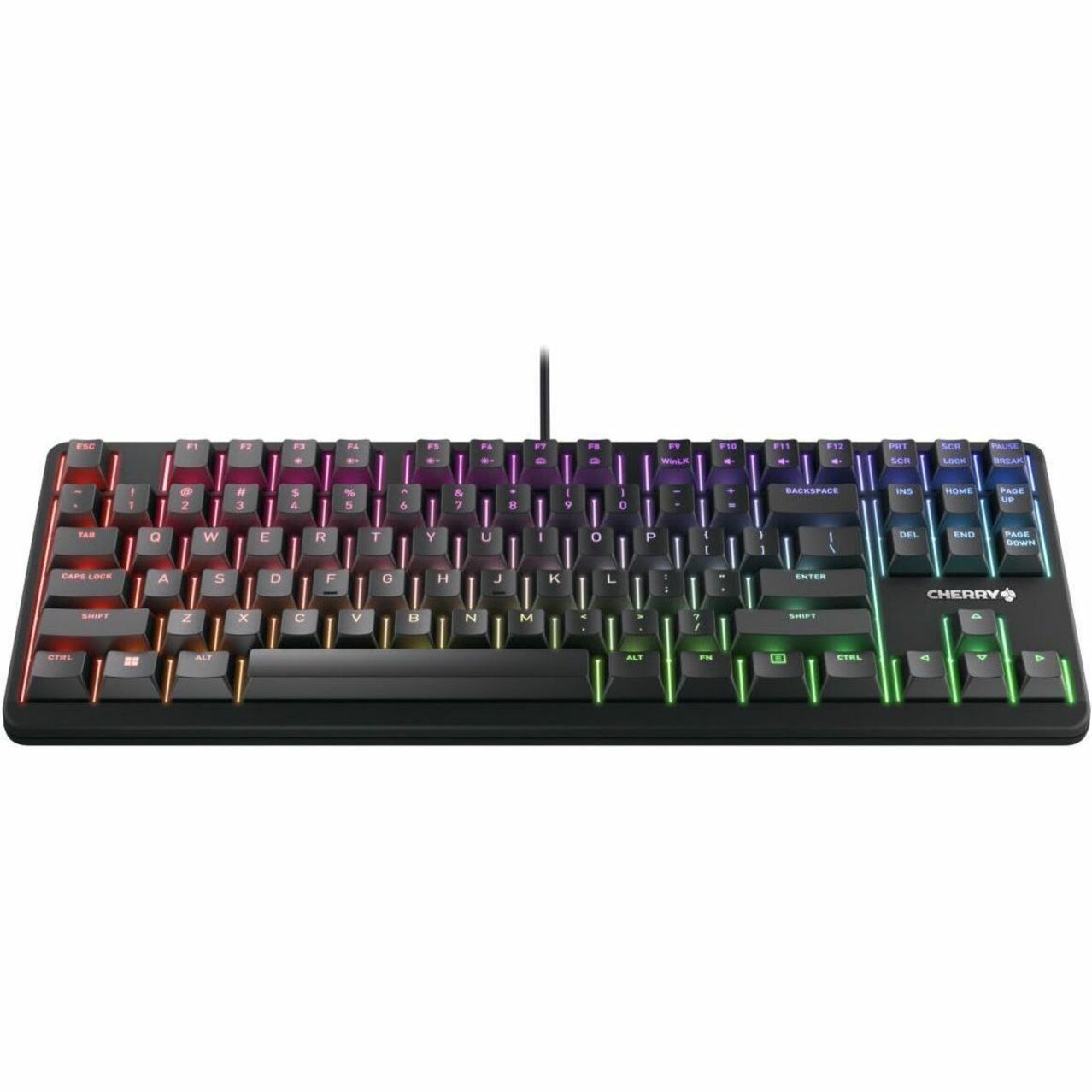 CHERRY G80-3833LWBUS-2 Keyboard, Compact Mechanical TKL Keyboard with RGB Backlight