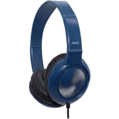 Avid 2AE54BL Education AE-54 3.5mm Wired Headphone Blue, Comfortable, 1 Year Warranty, China Origin