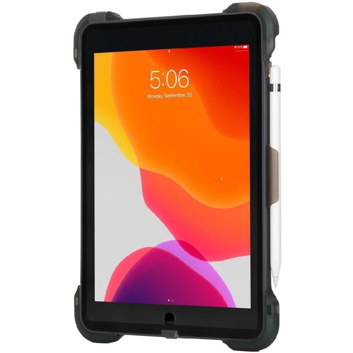 Targus SafePort THD513GL Rugged Carrying Case for 10.2" Apple iPad (9th Generation), iPad (8th Generation), iPad (7th Generation) Tablet - Asphalt Gray (THD513GL) Left image