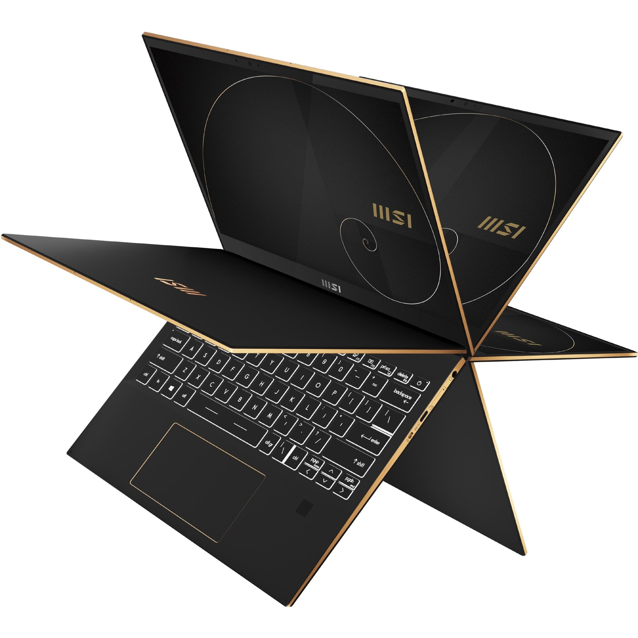 MSI SUME1312002 Summit E13 Flip Evo A12MT-002 2 in 1 Notebook, 13.4 Touch Ultra Thin and Light Business Laptop, i7-1260P Iris Xe, 16GB RAM, 512GB SSD, Win11Pro with MSI Pen