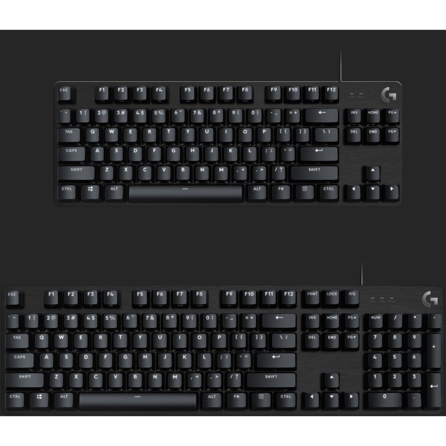 Logitech G413 SE Mechanical Gaming Keyboard, Full-size LED Backlit