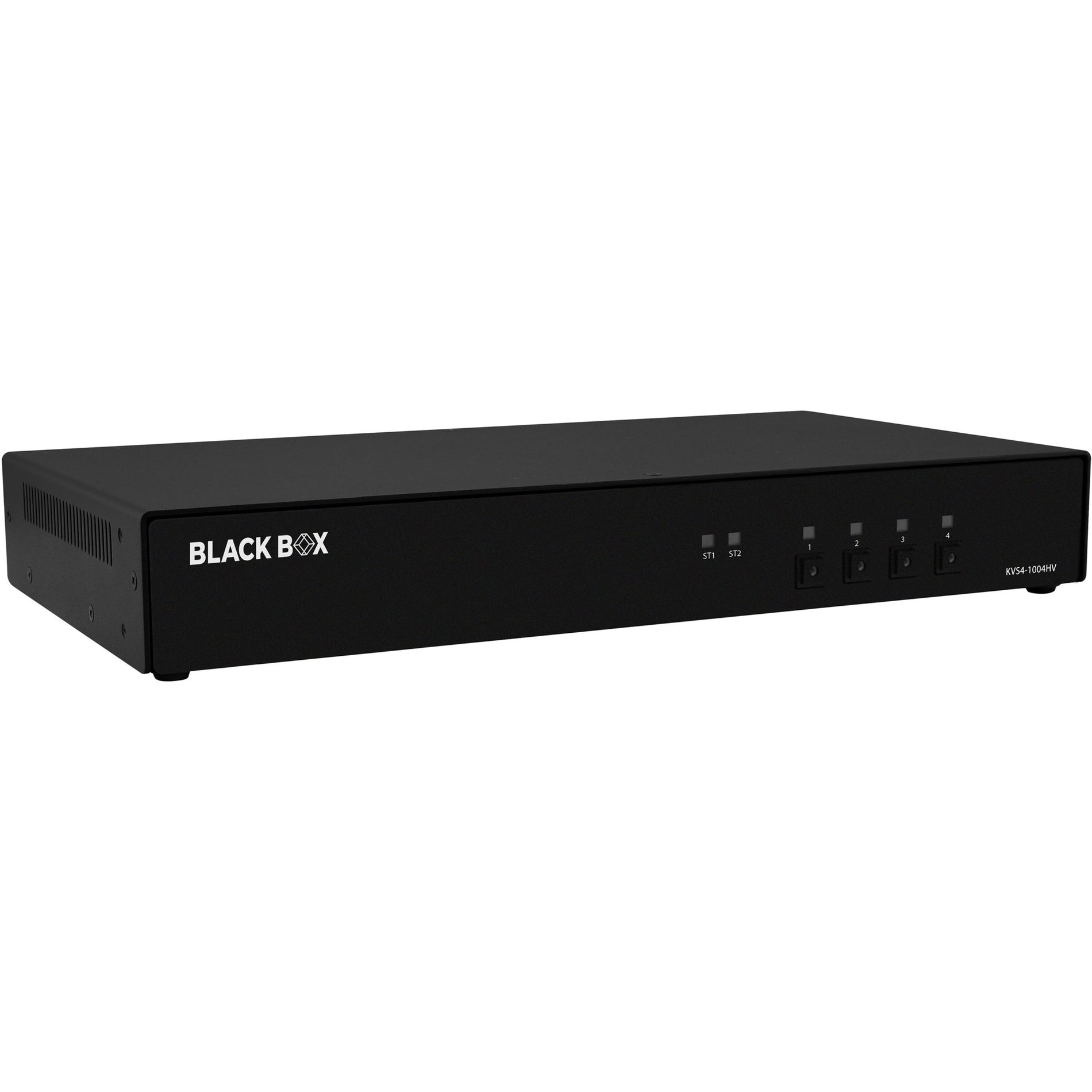 Black Box KVS4-1004HV Secure KVM Switch - FlexPort HDMI/DisplayPort, 4 Computers Supported, 1 Year Warranty, 3840 x 2160 Resolution