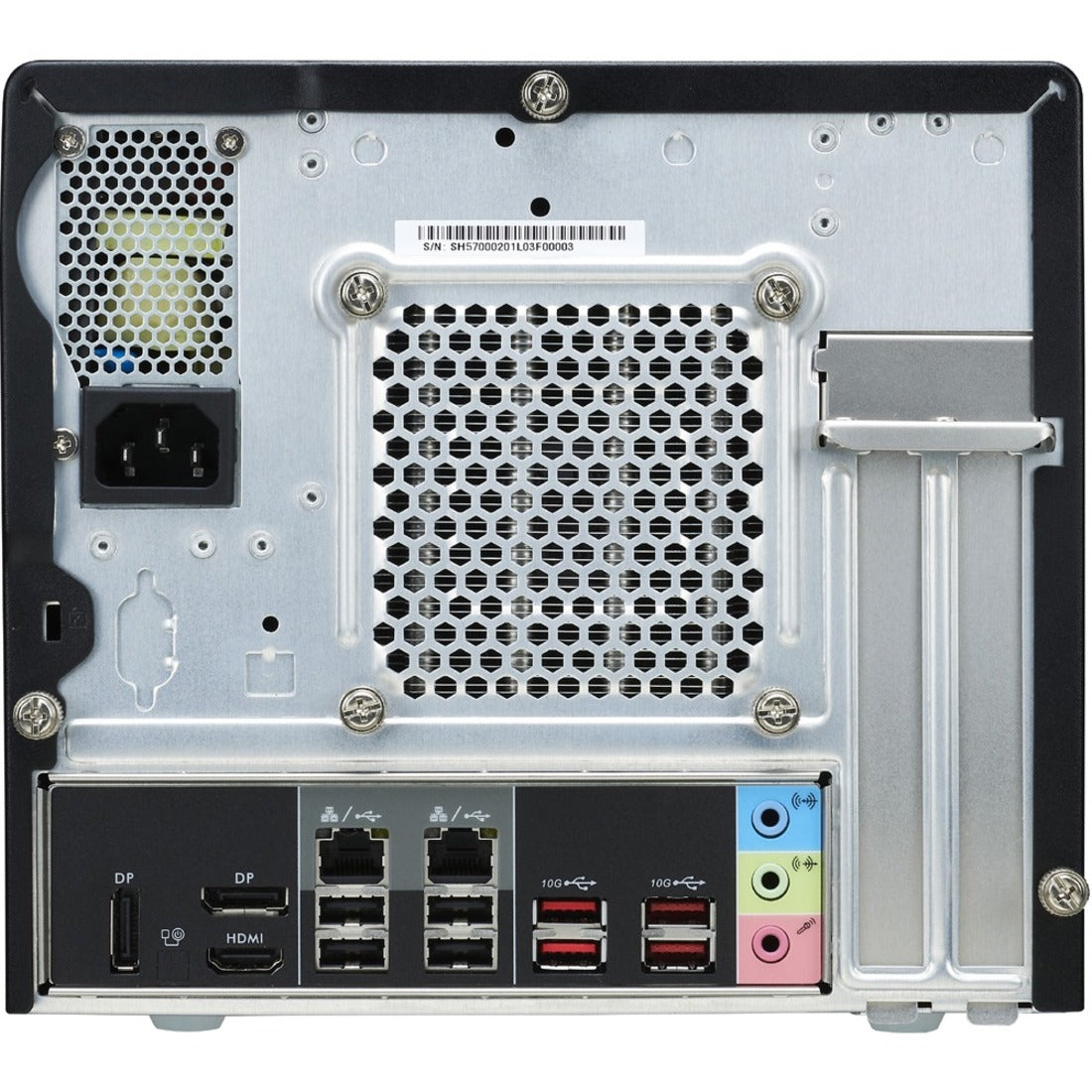 Shuttle SH570R6 XPC cube Barebone System - Socket LGA-1200, DDR4, Intel H570, SATA III, USB 3.2, UHD Graphics, 300W Power Supply