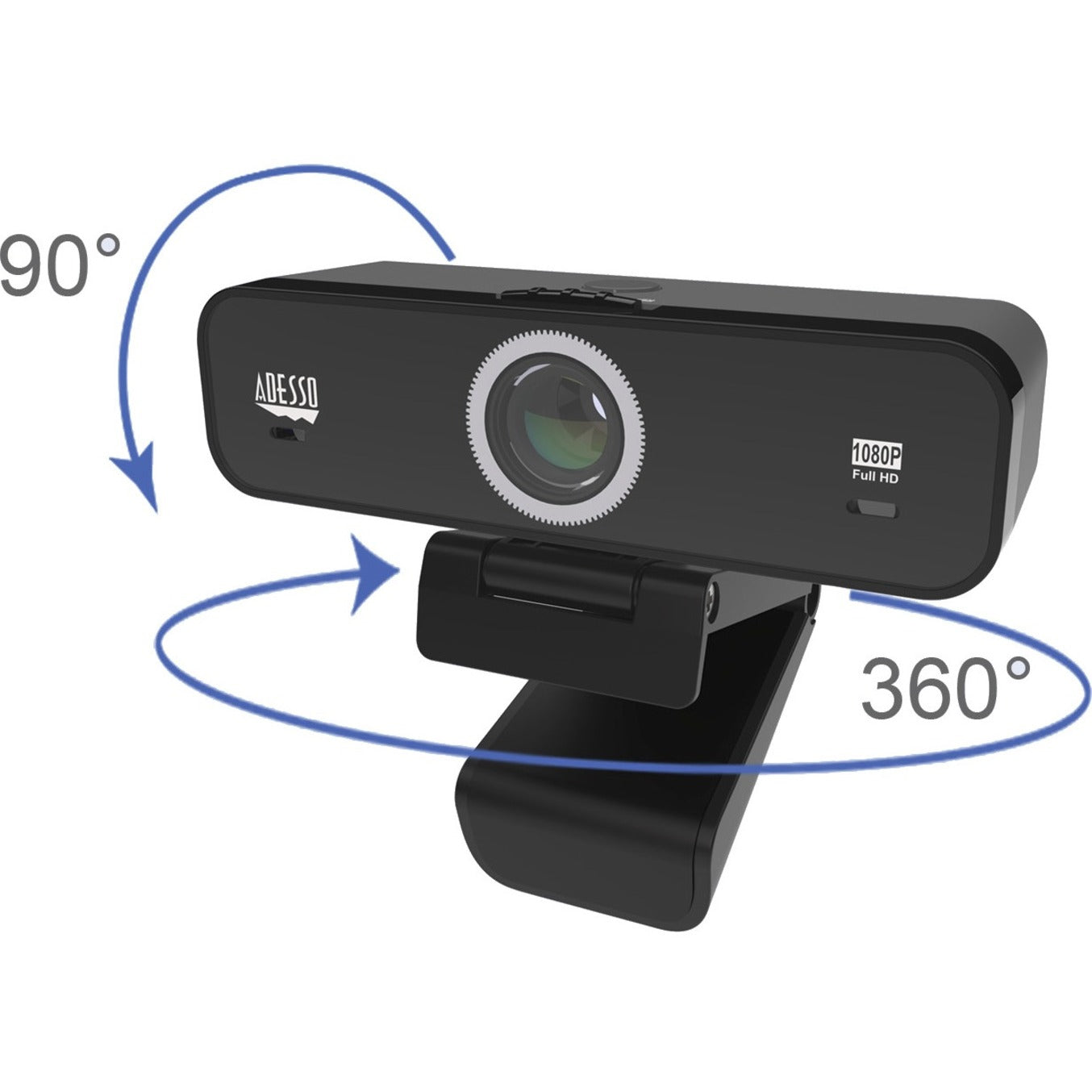 Adesso CyberTrack K1 Webcam - 2.1 Megapixel, 30 fps, USB 2.0