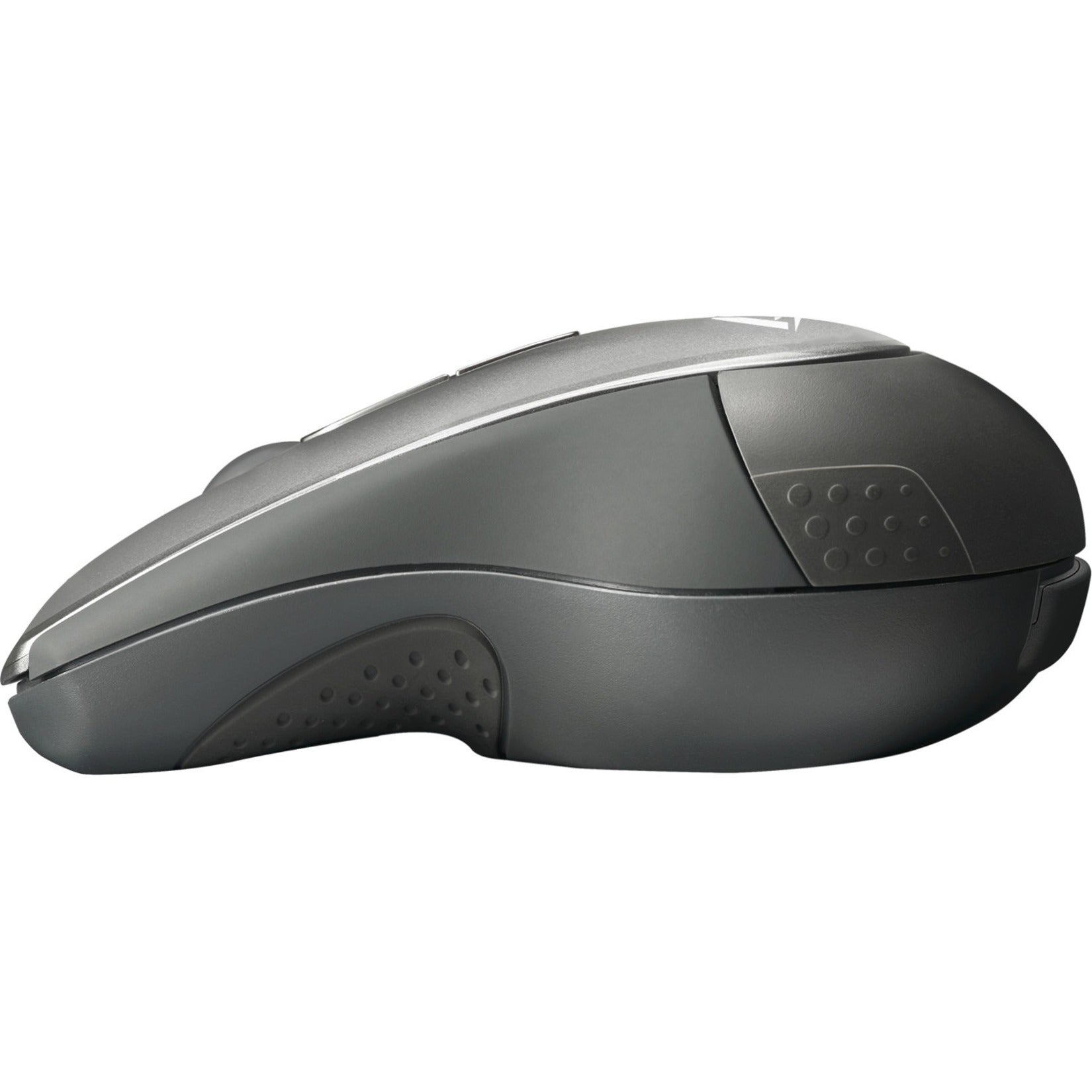 Adesso WKB-5100CB Air Mouse Mobile With Compact Keyboard, Wireless 2.4 GHz, Rechargeable Battery, Quiet Keys, Slim