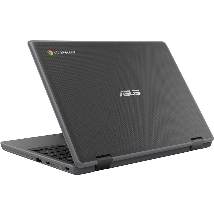 Asus CR1100FKA-YZ142T-S Chromebook Flip, 11.6" Touchscreen, Intel Celeron N5100, 4GB RAM, 32GB Flash Memory, Dark Gray