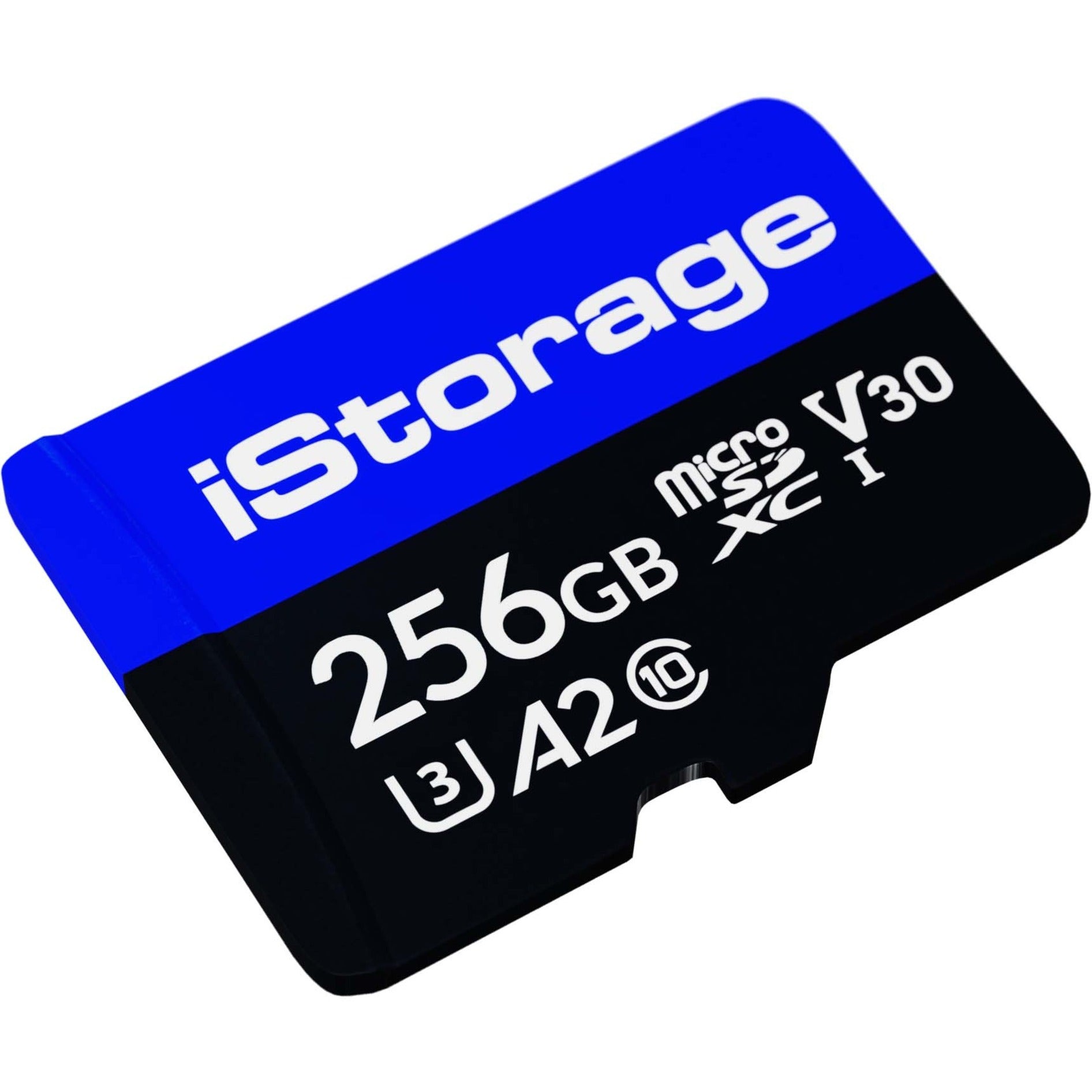 iStorage IS-MSD-1-256 256GB MicroSDXC Card, High-Speed Storage for Your Devices