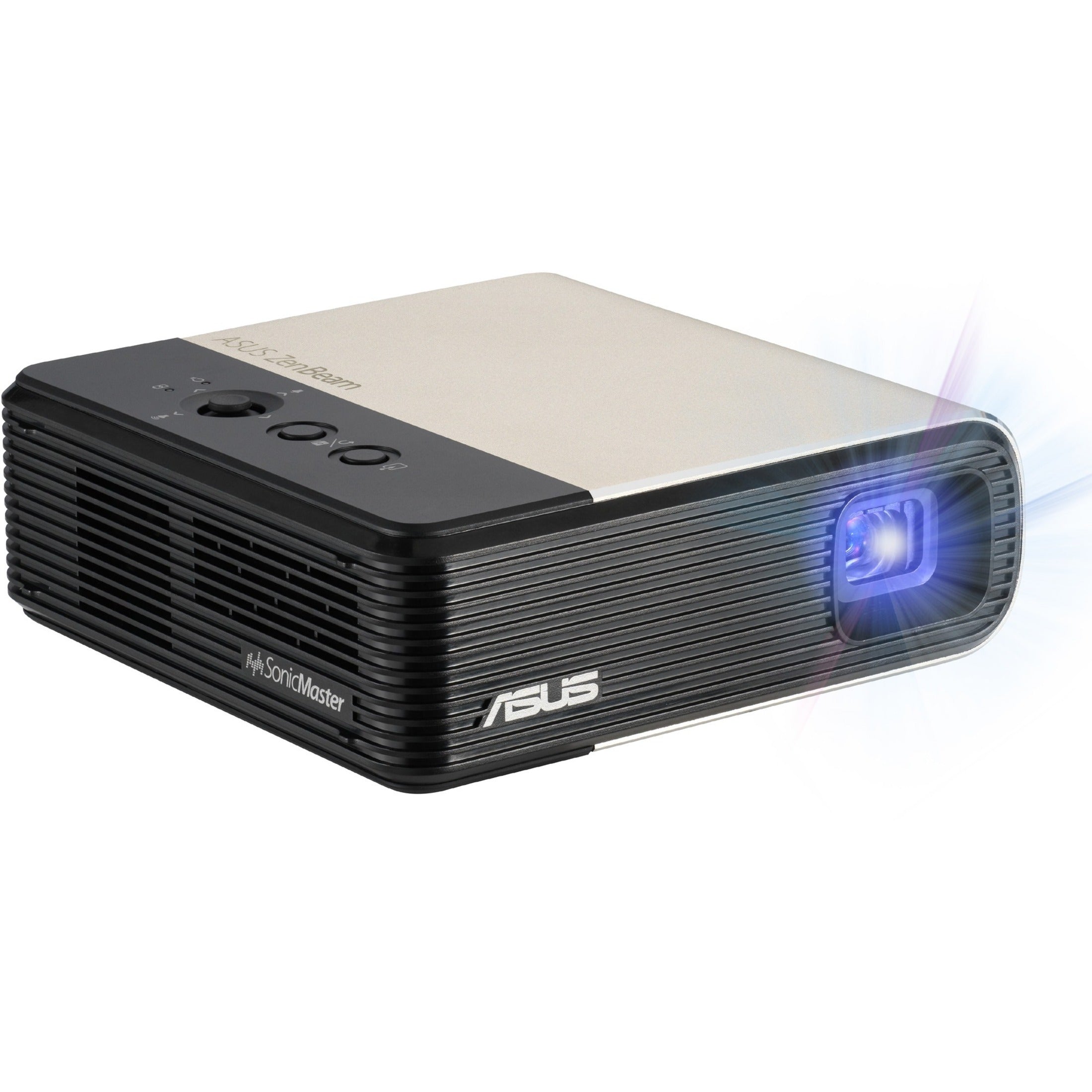 Asus ZENBEAM E2 DLP Projector - Portable Entertainment, LED Lamp, WVGA, 16:9, 300 lm