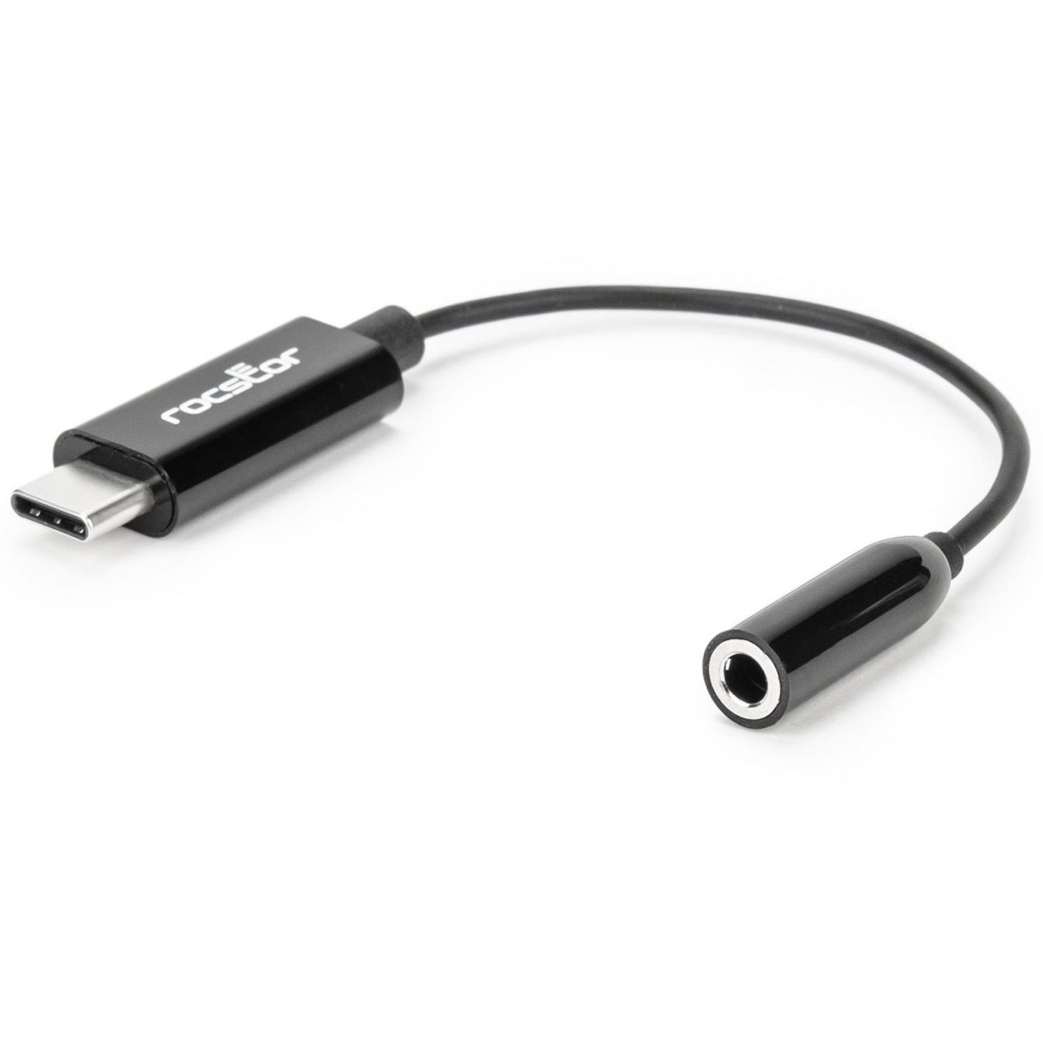 Rocstor Y10A244-B1 USB C to 3.5mm Audio Adapter, Premium Audio Adapter