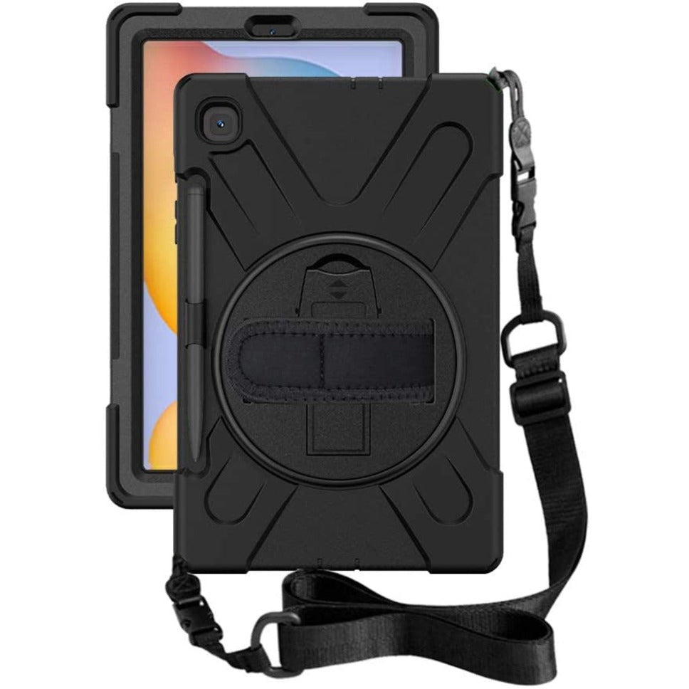 CODi C30705047IS Rugged Case for Samsung Galaxy Tab S6 Lite 10.4" with Integrated Screen Protector, Black