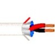 Belden 6500PE 009Z500 Multi-Conductor - Commercial Audio Systems - 2 Conductors Cabled, Shielded Plenum White 500ft Reel