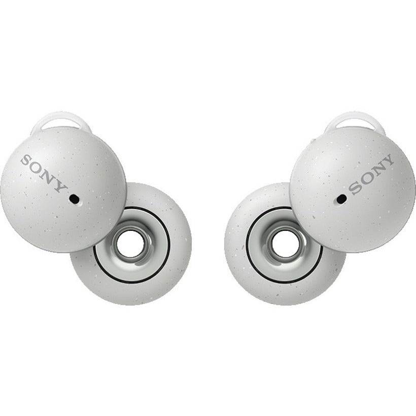 Sony WFL900/W LinkBuds True Wireless Earbuds, Open-Ear Earbuds with Advanced Audio, Comfortable Fit, and Voice Assistant