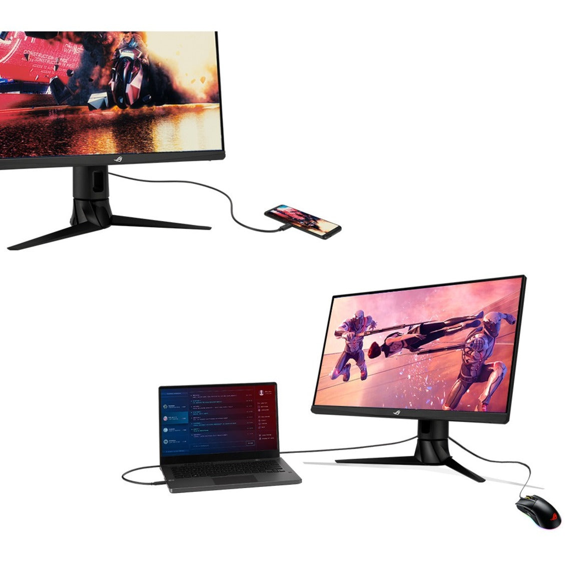 Asus XG249CM ROG Strix 23.8" Gaming LCD Monitor, Full HD, 240Hz, FreeSync Premium