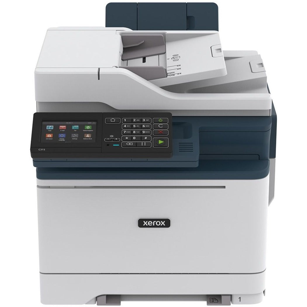 Xerox C315/DNI Color Multifunction Printer, Wireless, Fax, Copy, Scan, 35 ppm, 1200 x 1200 dpi