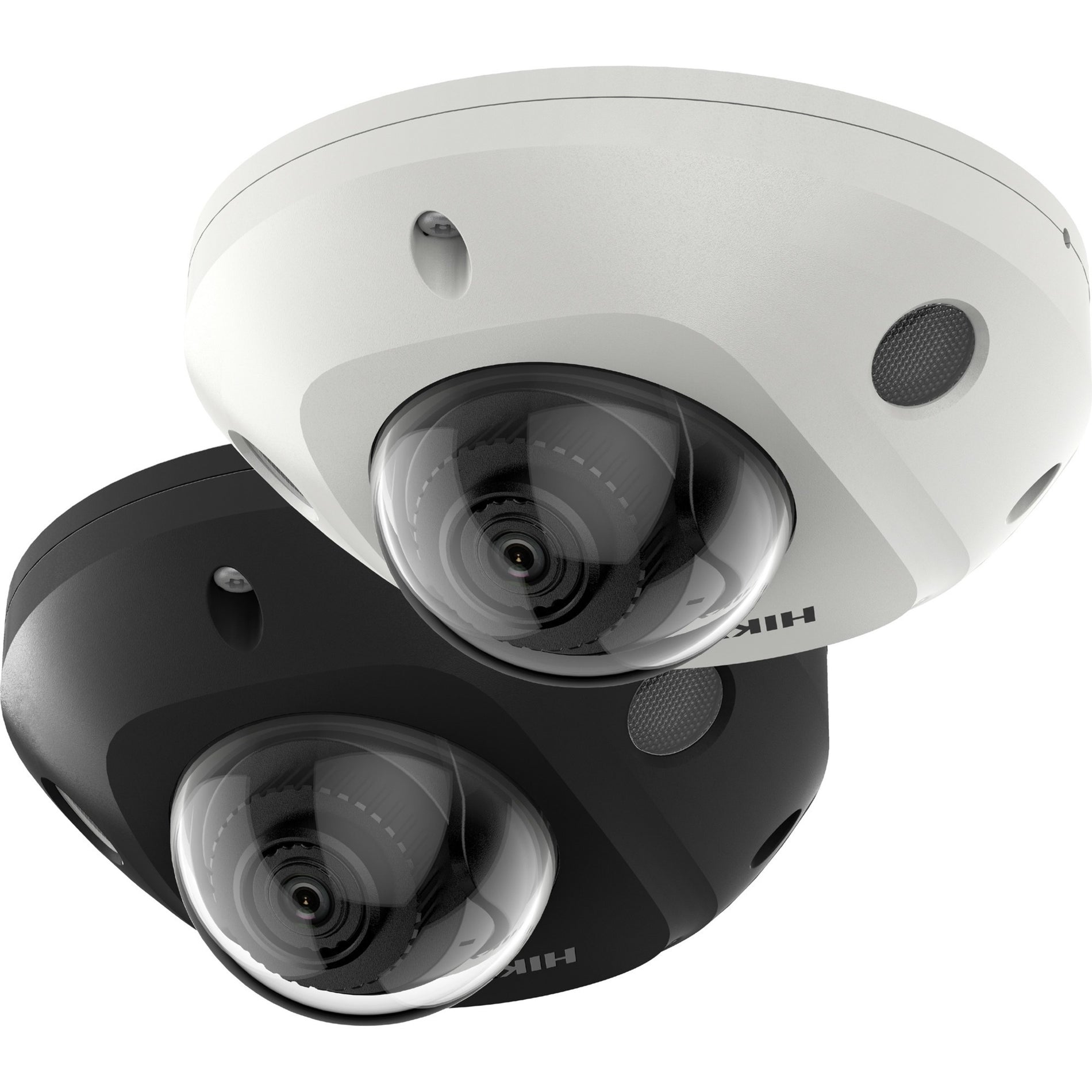 Hikvision DS-2CD2543G2-IS 2.8MM(BLACK) 4 MP AcuSense Built-in Mic Fixed Mini Dome Network Camera, 2688 x 1520, 30 fps, Color