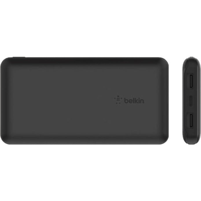 Belkin BPB011BTBK BOOST&uarr;CHARGE Power Bank, 10000mAh, 3 USB Ports, Black