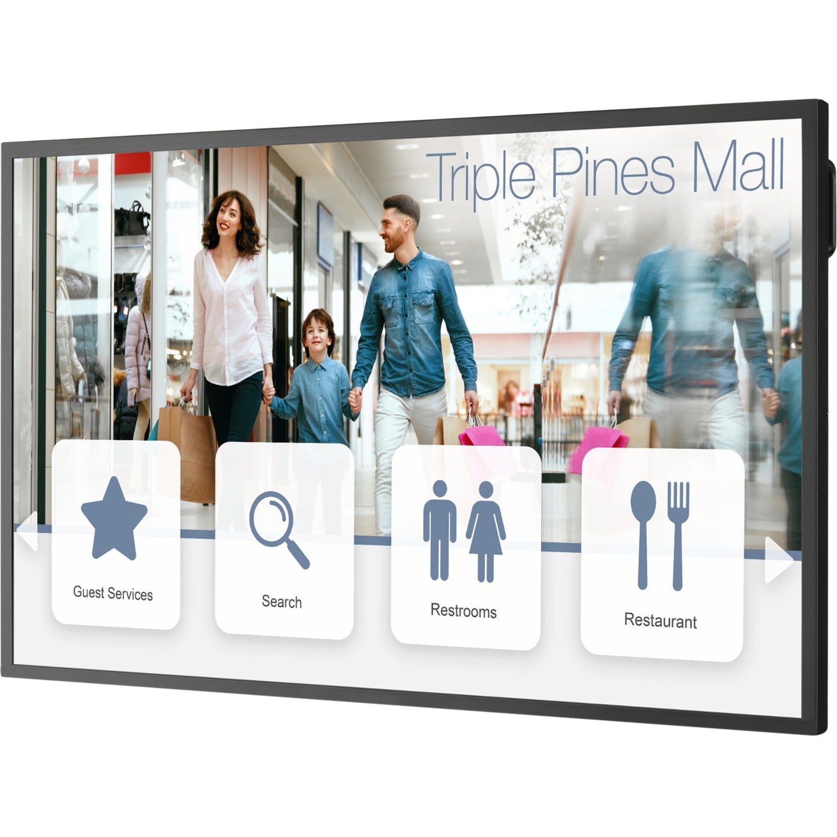 Sharp NEC Display ME651-IR 65" Ultra High Definition Commercial Display with Pre-installed IR Touch, 10 Touchpoints, 400 Nit, 2160p [Discontinued]